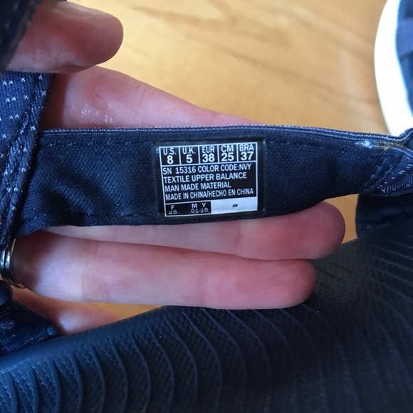 Skechers on the go walk flex sandals shoes sketchers navy blue womens size 8 - Picture 8 of 10